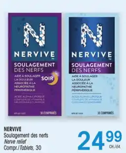 Uniprix NERVIVE Soulagement des nerfs Compr / Nerve relief Compr Tablets offer