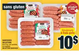 Super C SAUCISSES SELECTION | SELECTION SAUSAGES offer