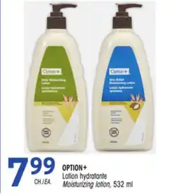 Uniprix OPTION+ Lotion hydratante/Moisturizing lotion offer
