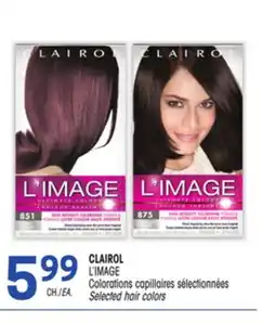 Uniprix CLAIROL L'IMAGE Colorations capillaires sélectionnées/Selected hair colors offer
