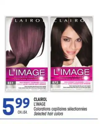 Uniprix CLAIROL L'IMAGE Colorations capillaires sélectionnées/Selected hair colors offer
