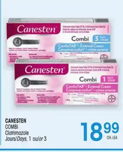 Uniprix CANESTEN COMBI Clotrimazole Jours/Days offer