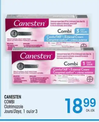 Uniprix CANESTEN COMBI Clotrimazole Jours/Days offer