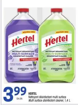 Uniprix HERTEL Nettoyant désinfectant multi surface/Multi surface disinfectant cleaner offer