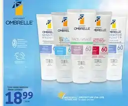 Uniprix GARNIER OMBRELLE Écrans solaires sélectionnés/Selected sunscreens offer