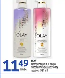Uniprix OLAY Nettoyants pour le corps sélectionnés/Selected body washes offer