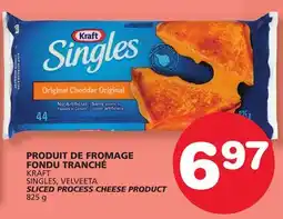 Marches Tradition KRAFT SINGLES, VELVEETA SLICED PROCESS CHEESE PRODUCT offer
