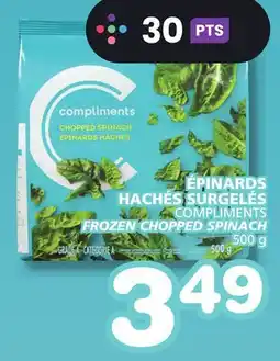 Marches Tradition COMPLIMENTS FROZEN CHOPPED SPINACH offer