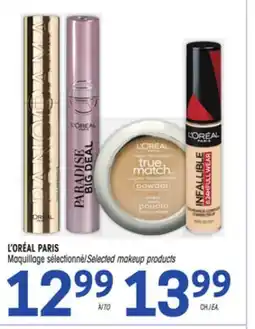 Uniprix L'ORÉAL PARIS Maquillage sélectionné/Selected makeup products offer