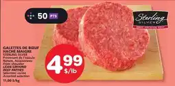 Marches Tradition STERLING SILVER LEAN GROUND BEEF PATTIES offer