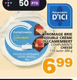 Marches Tradition COMPLIMENTS CHEESE offer