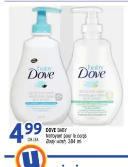 Uniprix DOVE BABY Nettoyant pour le corps/Body wash offer