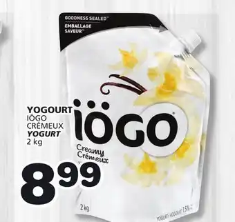 Marches Tradition IOGO CRÉMEUX YOGURT offer