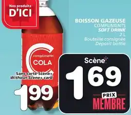 Marches Tradition COMPLIMENTS SOFT DRINK offer