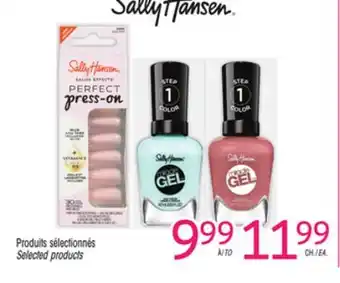 Uniprix SALLY HANSEN Produits sélectionnés / Selected products offer