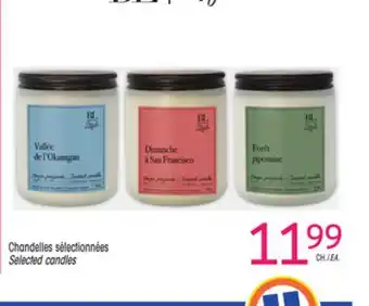 Uniprix Chandelles sélectionnées / Selected candles offer