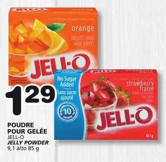 Marches Tradition JELL-O JELLY POWDER offer