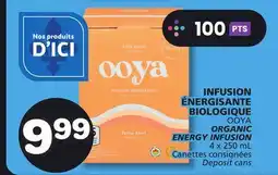 Marches Tradition OOYA ORGANIC ENERGY INFUSION offer