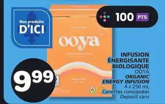 Marches Tradition OOYA ORGANIC ENERGY INFUSION offer