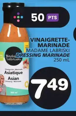 Marches Tradition MADAME LABRISKI DRESSING MARINADE offer