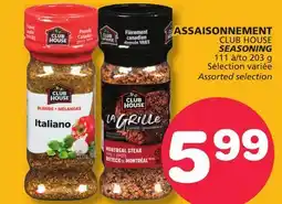 Marches Tradition CLUB HOUSE SEASONING offer