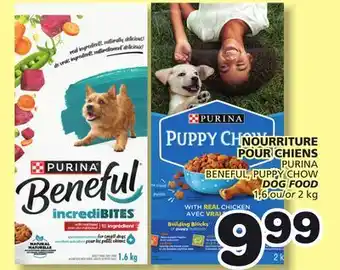 Marches Tradition PURINA BENEFUL, PUPPY CHOW BENEFUL, PUPPY CHOW DOG FOOD offer