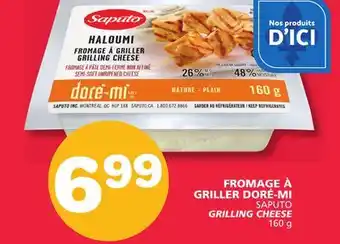 Marches Tradition SAPUTO GRILLING CHEESE offer