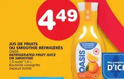Marches Tradition OASIS REFRIGERATED FRUIT JUICE OR SMOOTHIE offer