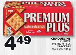 Marches Tradition CHRISTIE PREMIUM PLUS CRACKERS offer