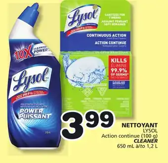 Marches Tradition LYSOL Action continue (100 g) CLEANER offer