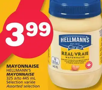 Marches Tradition HELLMANN'S MAYONNAISE offer