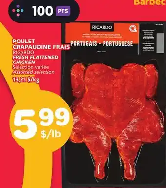 Marches Tradition RICARDO FRESH FLATTENED CHICKEN offer