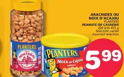 Marches Tradition PLANTERS PEANUTS OR CASHEWS offer