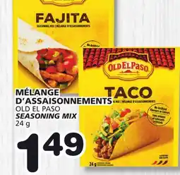 Marches Tradition OLD EL PASO SEASONING MIX offer