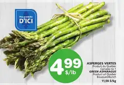 Marches Tradition GREEN ASPARAGUS offer