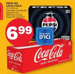 Marches Tradition PEPSI OR COCA-COLA offer