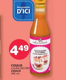 Marches Tradition LAURA SECORD COULIS offer