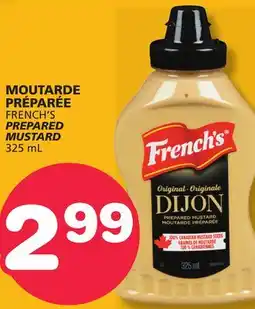 Marches Tradition FRENCH'S PREPARED MUSTARD offer