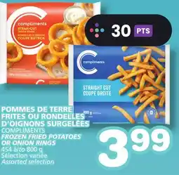 Marches Tradition COMPLIMENTS FROZEN FRIED POTATOES OR ONION RINGS offer