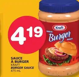 Marches Tradition KRAFT BURGER SAUCE offer