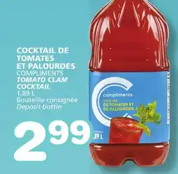 Marches Tradition COMPLIMENTS TOMATO CLAM COCKTAIL offer