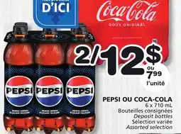 Marches Tradition PEPSI OR COCA-COLA offer