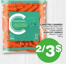 Marches Tradition COMPLIMENTS BABY-CUT CARROTS offer
