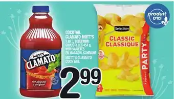 Marche Ami COCKTAIL CLAMATO MOTT'S | MOTT'S CLAMATO COCKTAIL offer