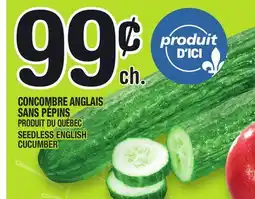 Marche Ami CONCOMBRE ANGLAIS SANS PÉPINS | SEEDLESS ENGLISH CUCUMBER offer