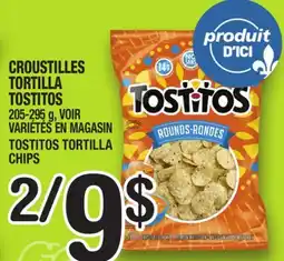 Marche Ami CROUSTILLES TORTILLA TOSTITOS | TOSTITOS TORTILLA CHIPS offer