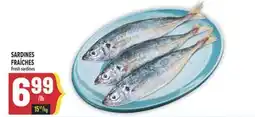 Marché Adonis SARDINES FRAÎCHES | FRESH SARDINES offer
