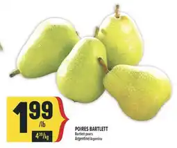 Marché Adonis POIRES BARTLETT | BARTLETT PEARS offer