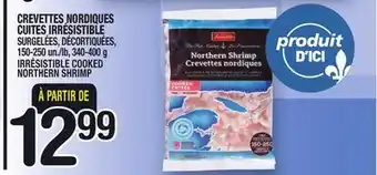 Marche Ami CREVETTES NORDIQUES CUITES IRRÉSISTIBLE | IRRÉSISTIBLE COOKED NORTHERN SHRIMP offer