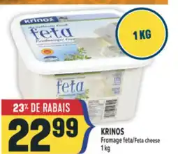 Marché Adonis KRINOS FROMAGE FETA | KRINOS FETA CHEESE offer
